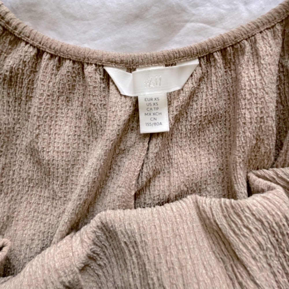 H&M Beige Tie Belt Jumpsuit - Picture 12 of 14